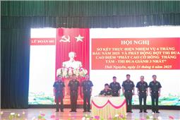 Lữ đoàn Thông tin 601: Sơ kết thực hiện nhiệm vụ 6 tháng đầu năm 2025